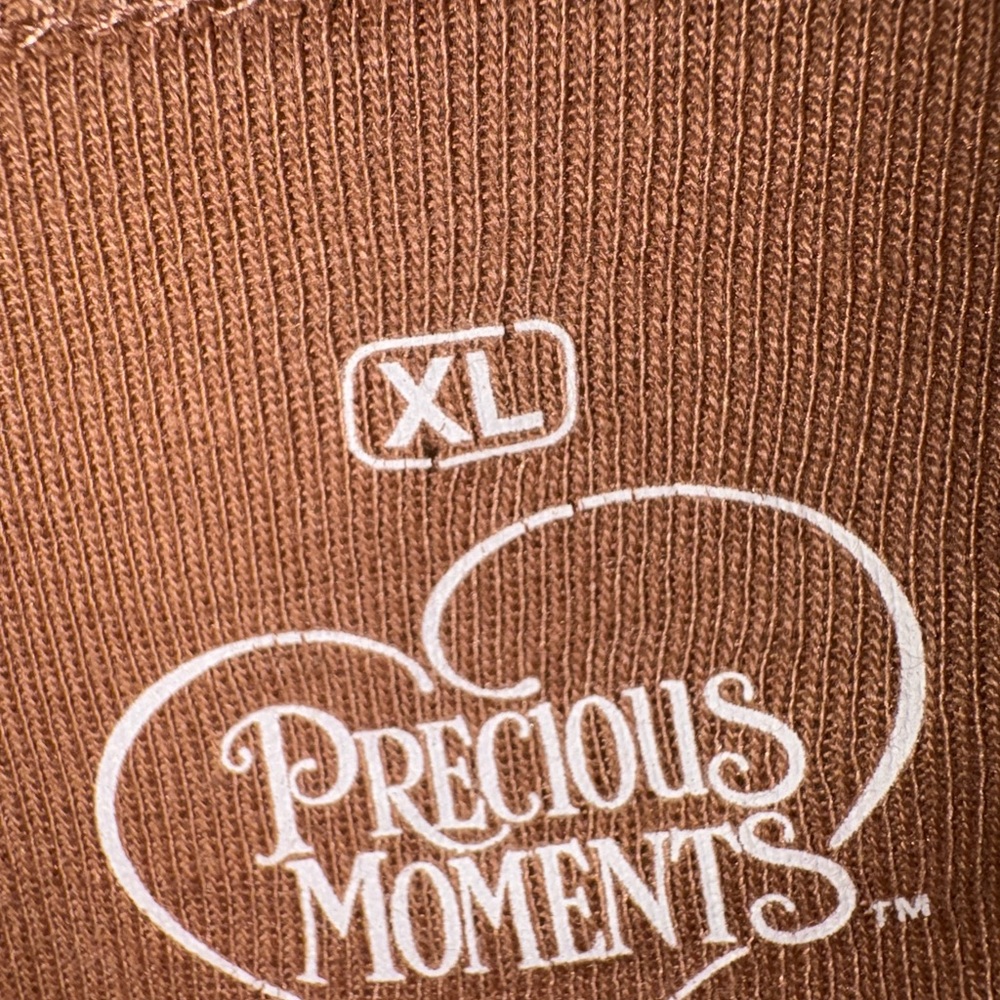 Precious Moments Brown Cotton Blend Tee - Picture 5 of 5